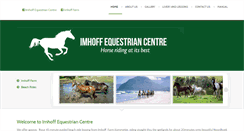 Desktop Screenshot of horseriding.co.za